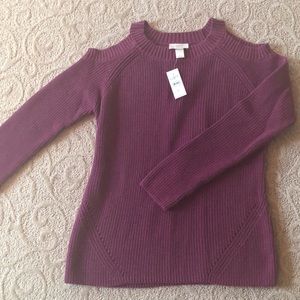 Plum sweater!